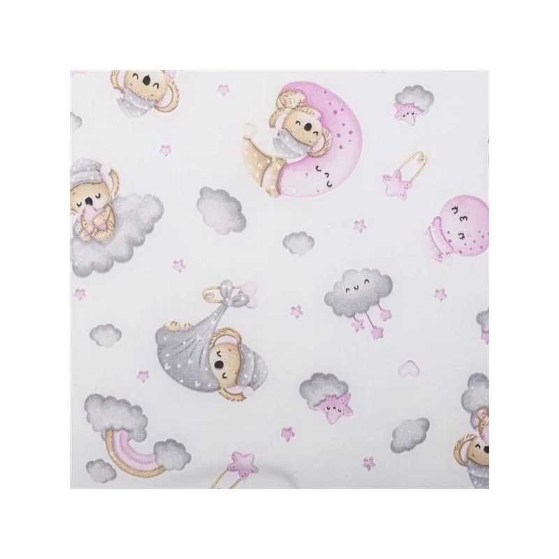 Skladacia matrac do postieľky New Baby STANDARD 120x60x5 cm koala