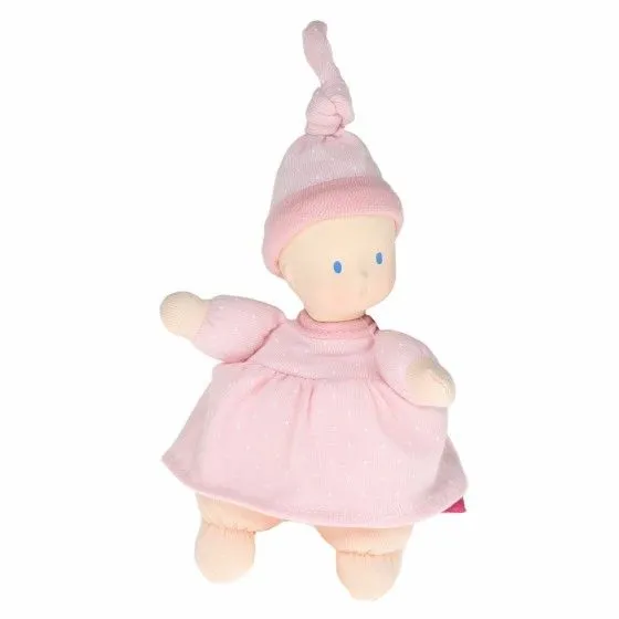 Mini bábika miláčik - 15cm ružová 1×1 kus