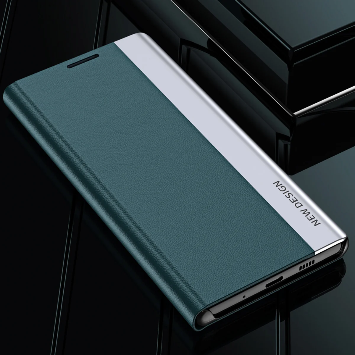 MG Sleep Case knižkové puzdro na Xiaomi Redmi Note 12 Pro Plus modré