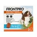 FRONTPRO® antiparazitárne žuvacie tablety pre psy (10-25 kg)