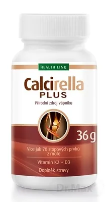 Health Link CALCIRELLA PLUS 1×60 cps, výživový doplnok na kosti