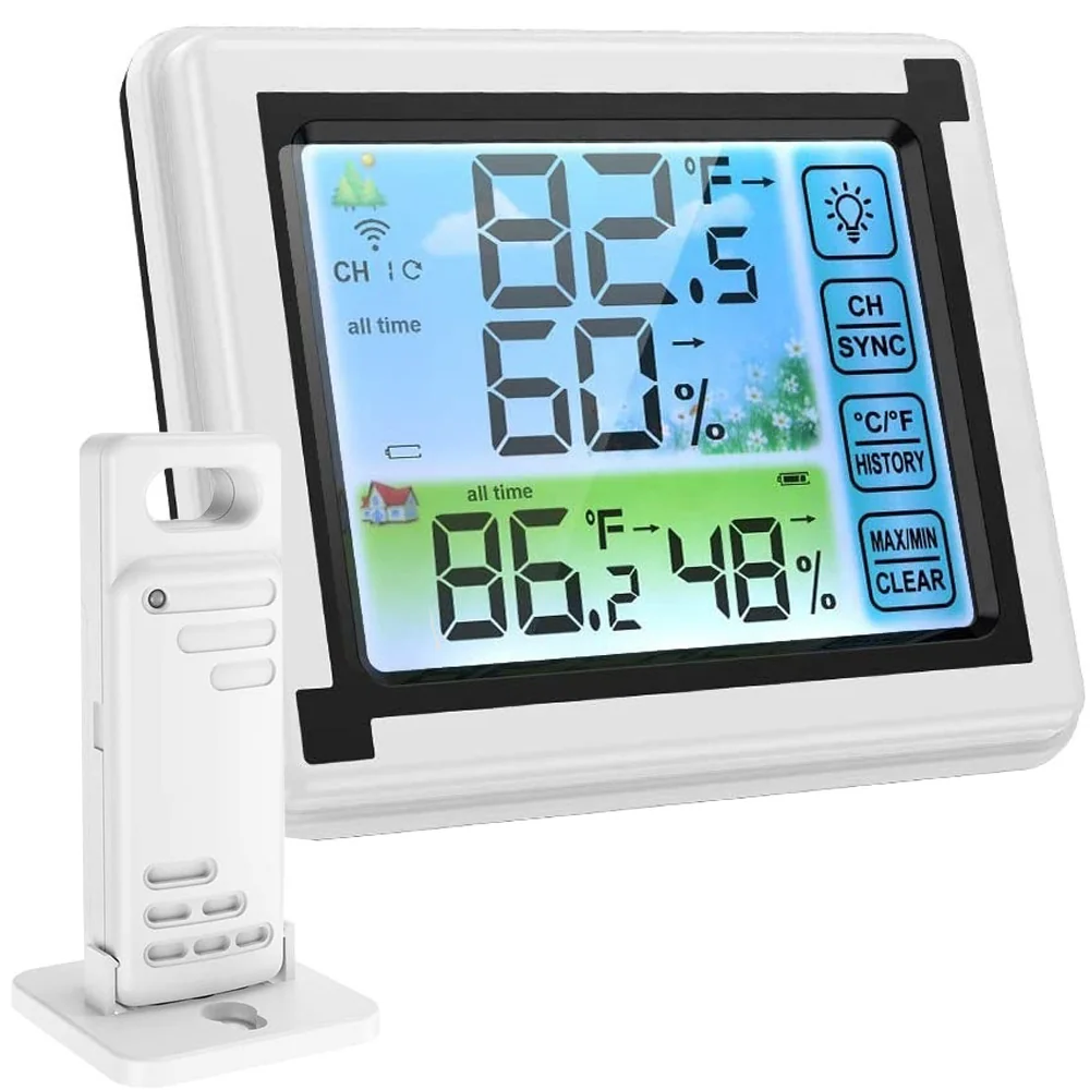 Bezdrôtová meteostanica s vlhkomerom