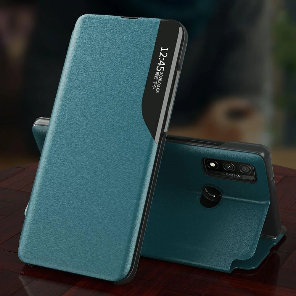 Elegantné knižkové puzdro View Case - Červená pre Samsung Galaxy A53