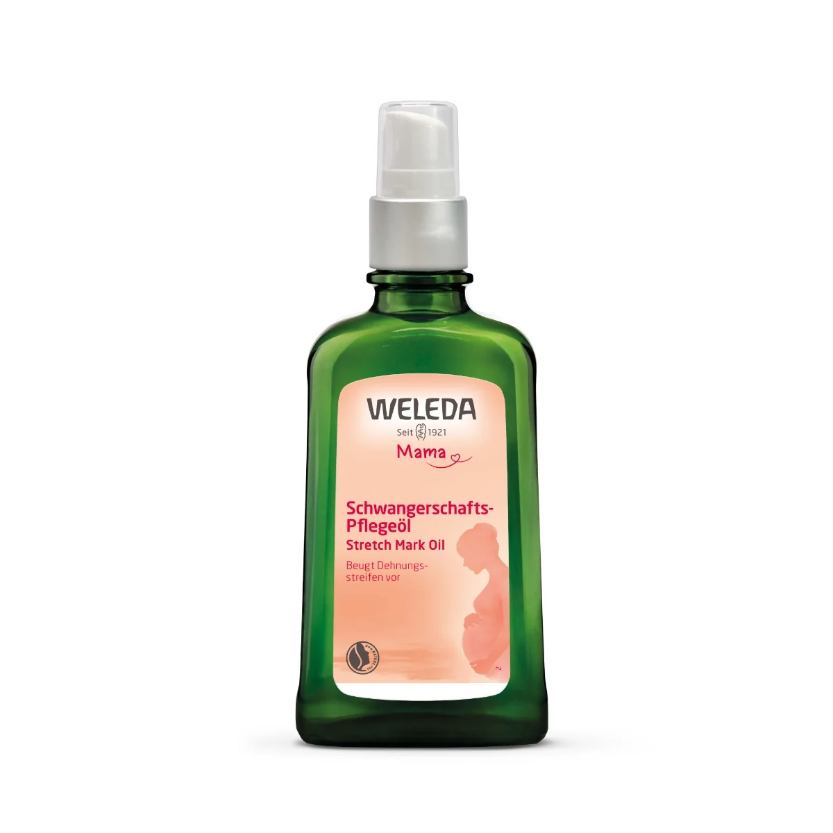 WELEDA Tehotenský ošetrujúci olej na strie 1×100 ml, (Schwangerschafts-Pflegeöl)