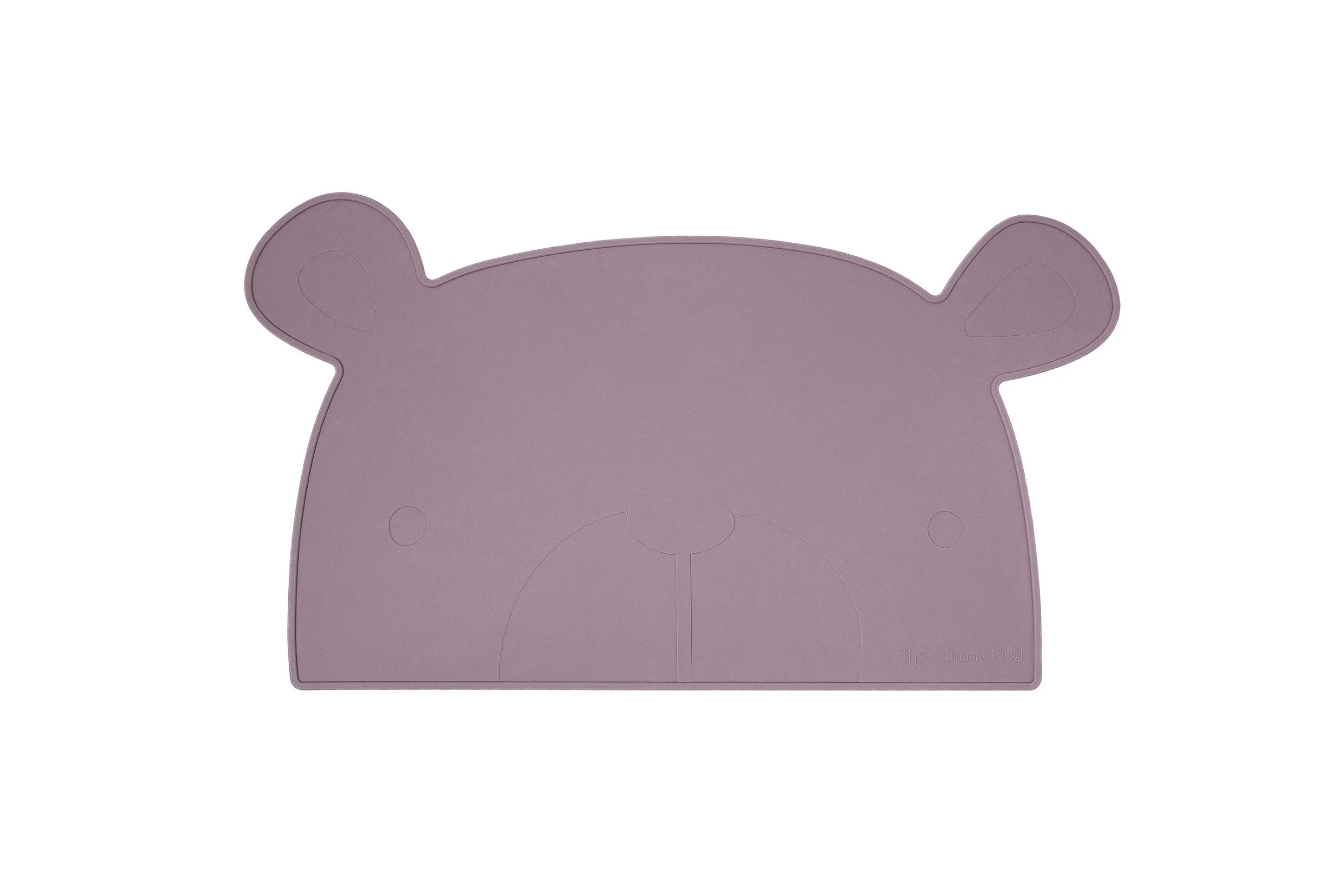 THE COTTON CLOUD Silikónová podložka Lili Plum 1×1 kus, silikónová podložka
