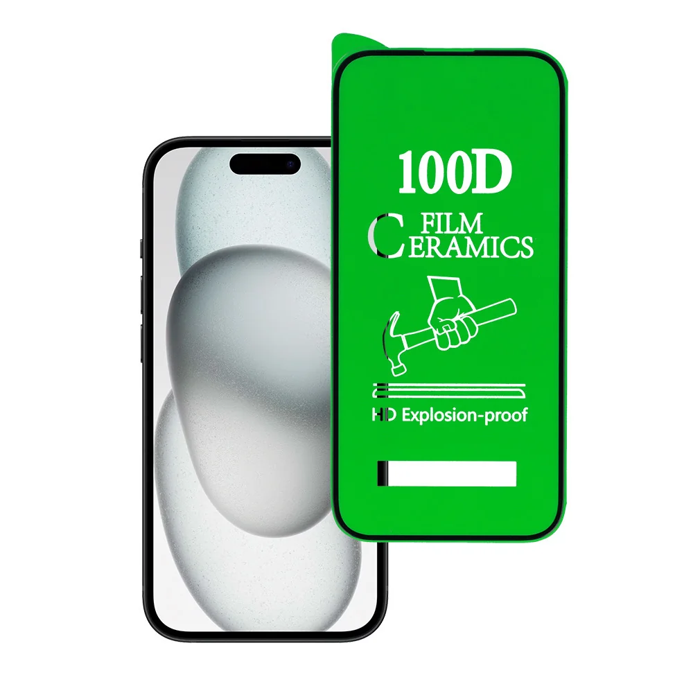 MG Ceramic ochranná fólia na iPhone 15 Plus, čierne