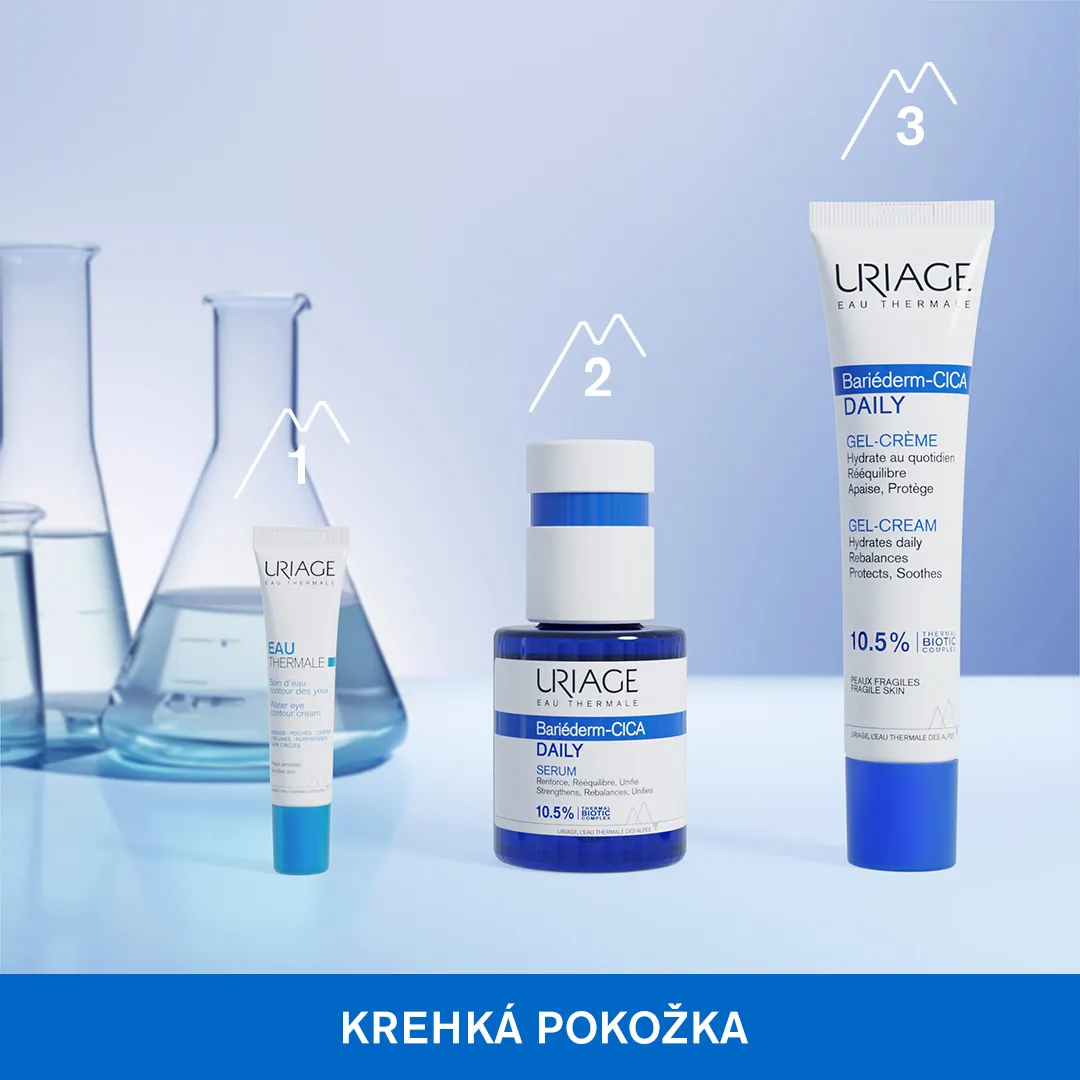 URIAGE BARIÉDERM CICA Daily Gel-Cream, 40ml 1×40 ml, gélový denný krém