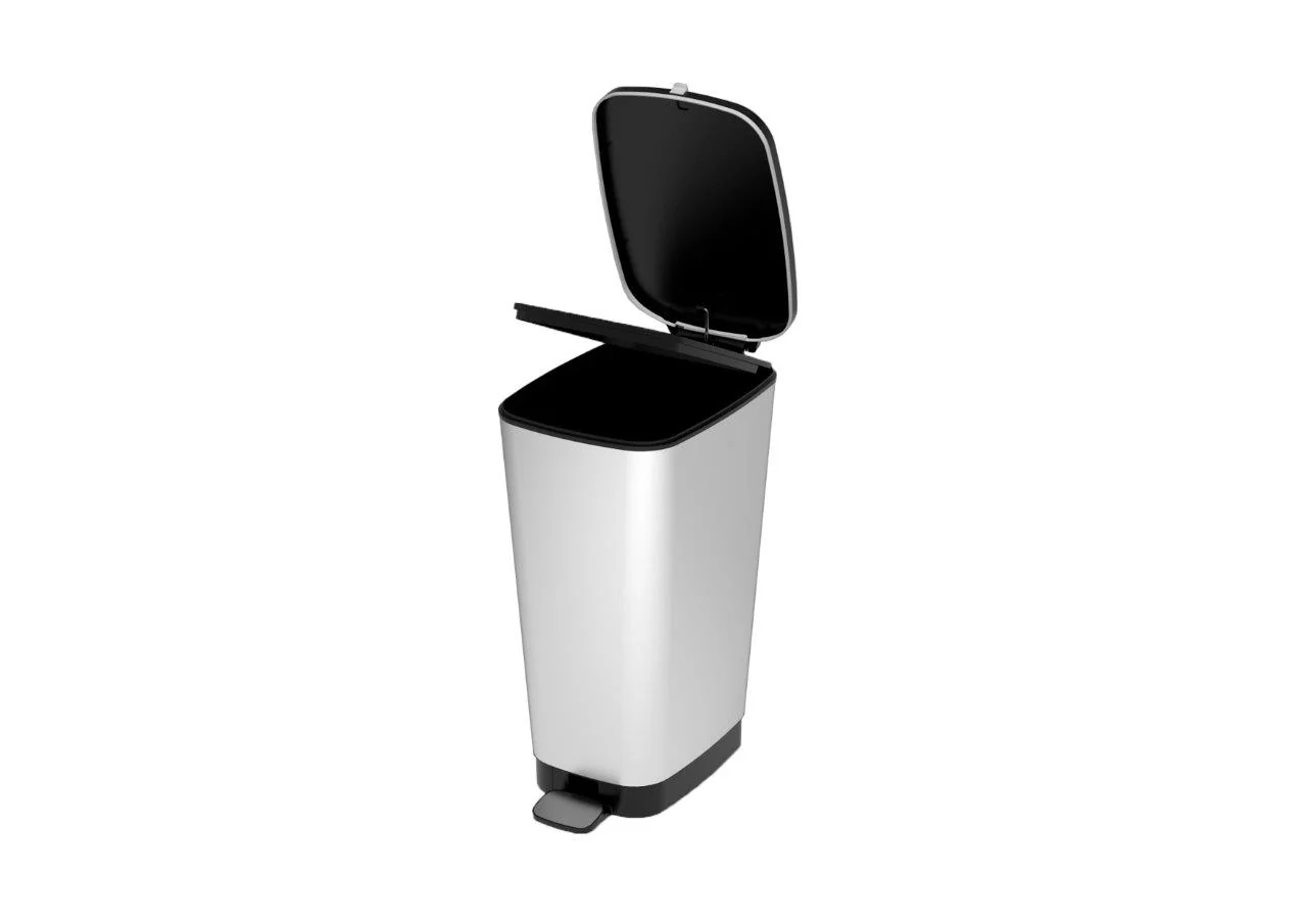 Odpadkový kôš KIS Chic Bin L 50l Steel 237241