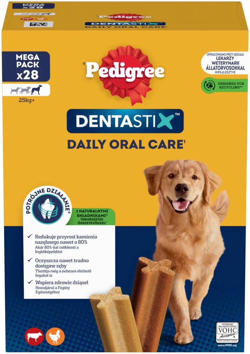 PEDIGREE pochúťka DentaStix Large 28pack 1×28 ks, pochúťka pre psy