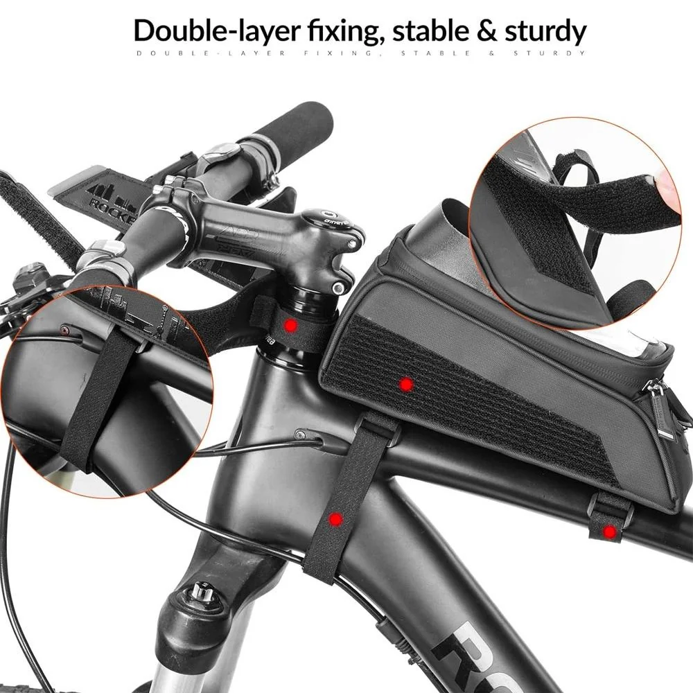 Rockbros Phone Bag cyklistická taška 1.5L, čierna