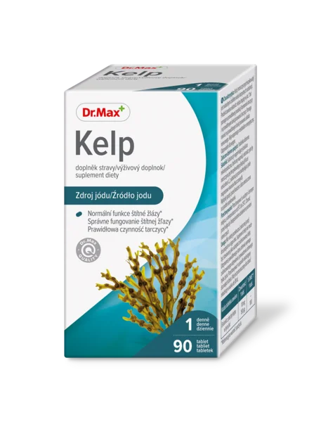 Dr. Max Kelp 1×90 tbl, výživový doplnok