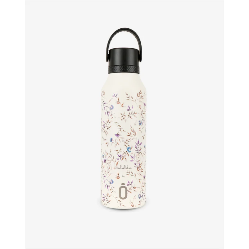Runbott Mii Nerezová termofľaša s izoláciou – 600ml, polné kvety
