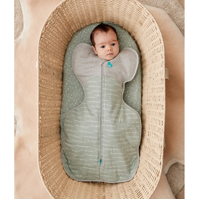 Love To Dream Swaddle UP zavinovačka, Etapa 1 Warm, S, olivová