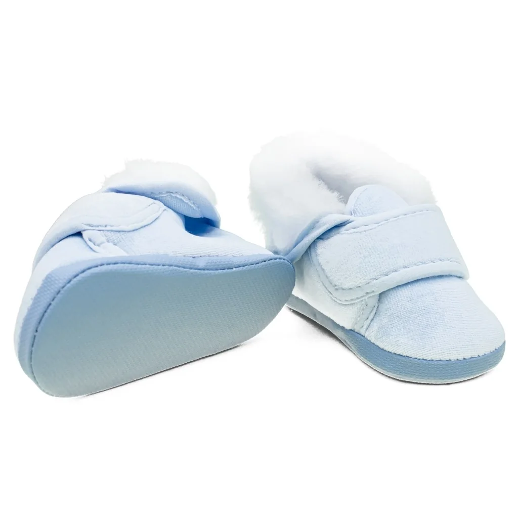 Dojčenské zimné capačky New Baby modré 0-3 m 0-3 m, 20C49982