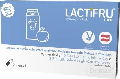 LACTIFRU FORTE 1×20 cps, výživový doplnok