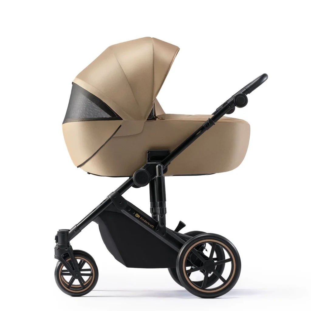 Kinderkraft PRIME 2 kombinovaný kočík 3v1 Sandrose Beige Premium