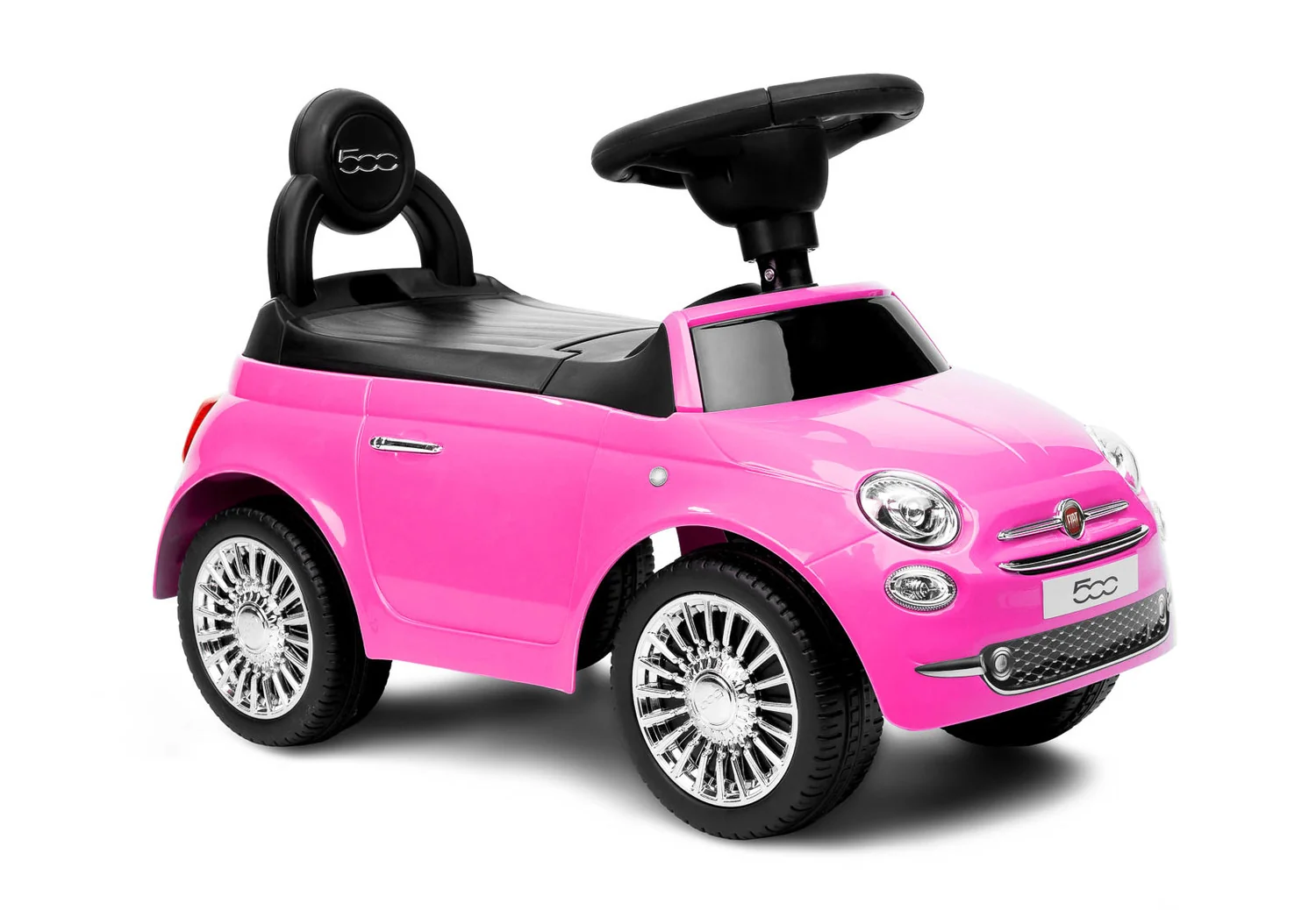 Detské odrážadlo Fiat 500 - růžové