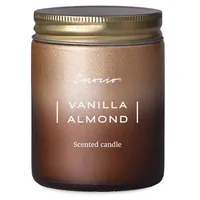 Emocio sklo 74×95 mm s plechovým viečkom vonná sviečka, Vanilla Almond