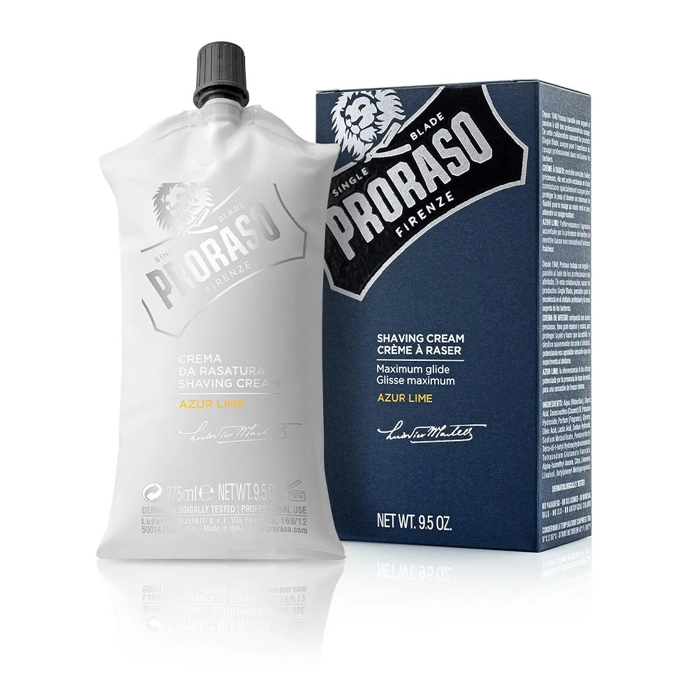 Proraso Azur Lime Krem Na Holenie 1×275 ml, krém na holenie
