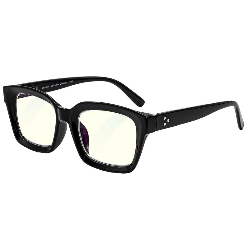 Okuliare na Počítač PCG014 čierny plastový rám +1,0