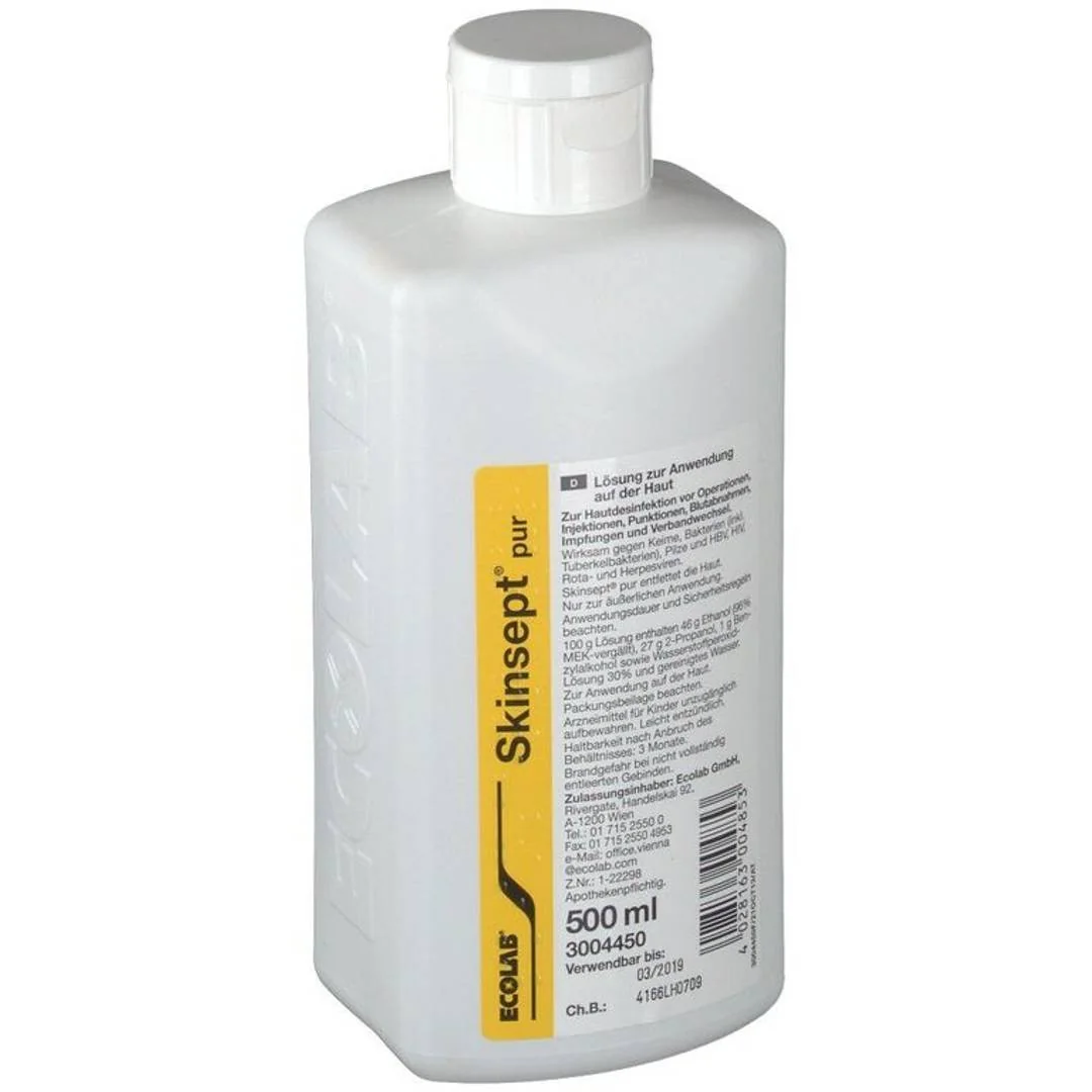 SKINSEPT PUR 500ml prípravok na dezinfekciu a odmastenie pokožky