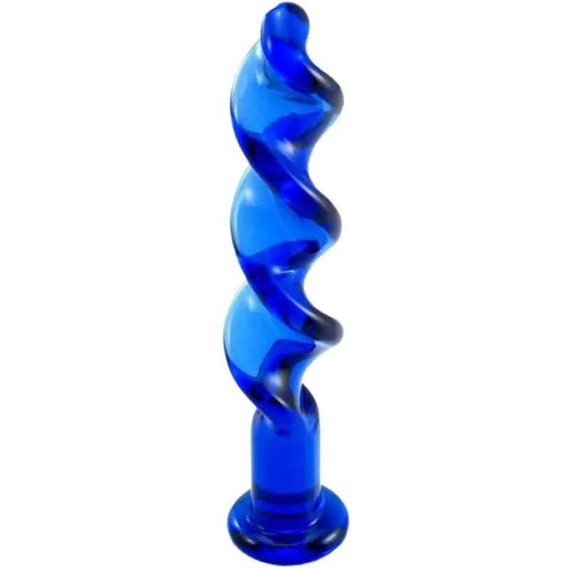 Sklenené dildo Noble Curves (18,5 cm)