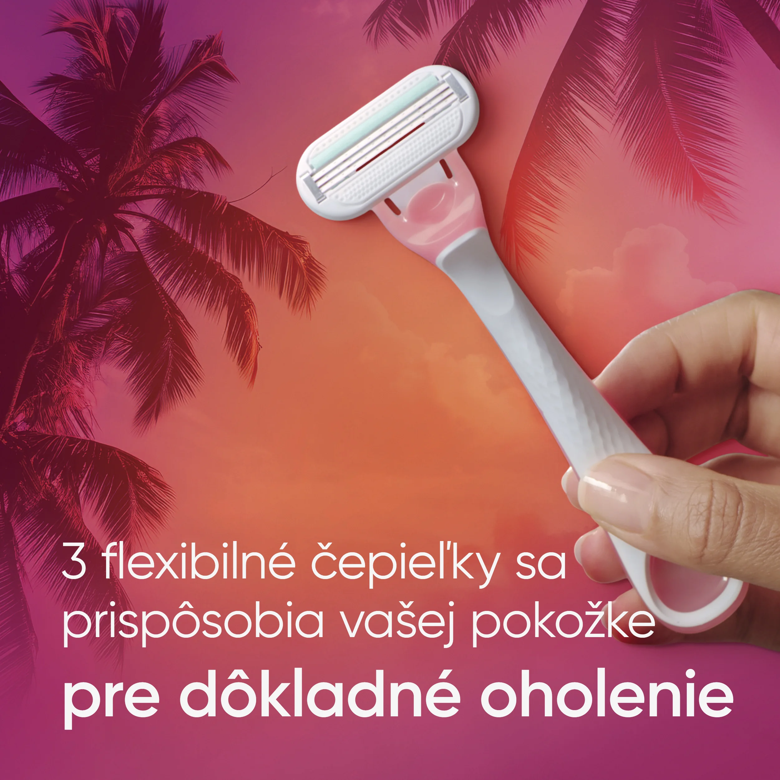 Gillette Venus Miami Vibes jednorázové holiace strojčeky 6 ks