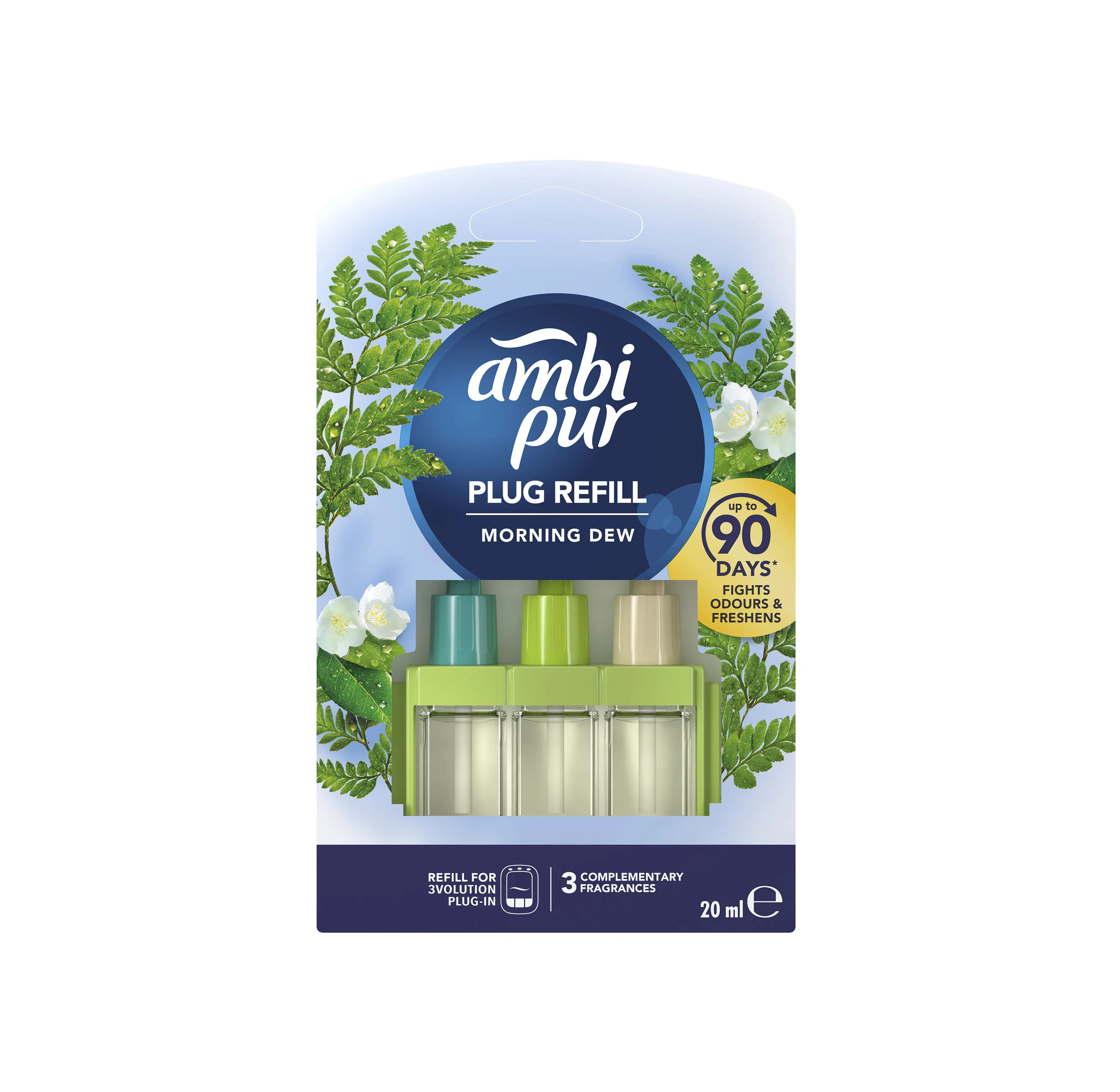 Ambi Pur 3Volution Morning Dew náplň do elektrického osviežovača vzduchu 20 ml