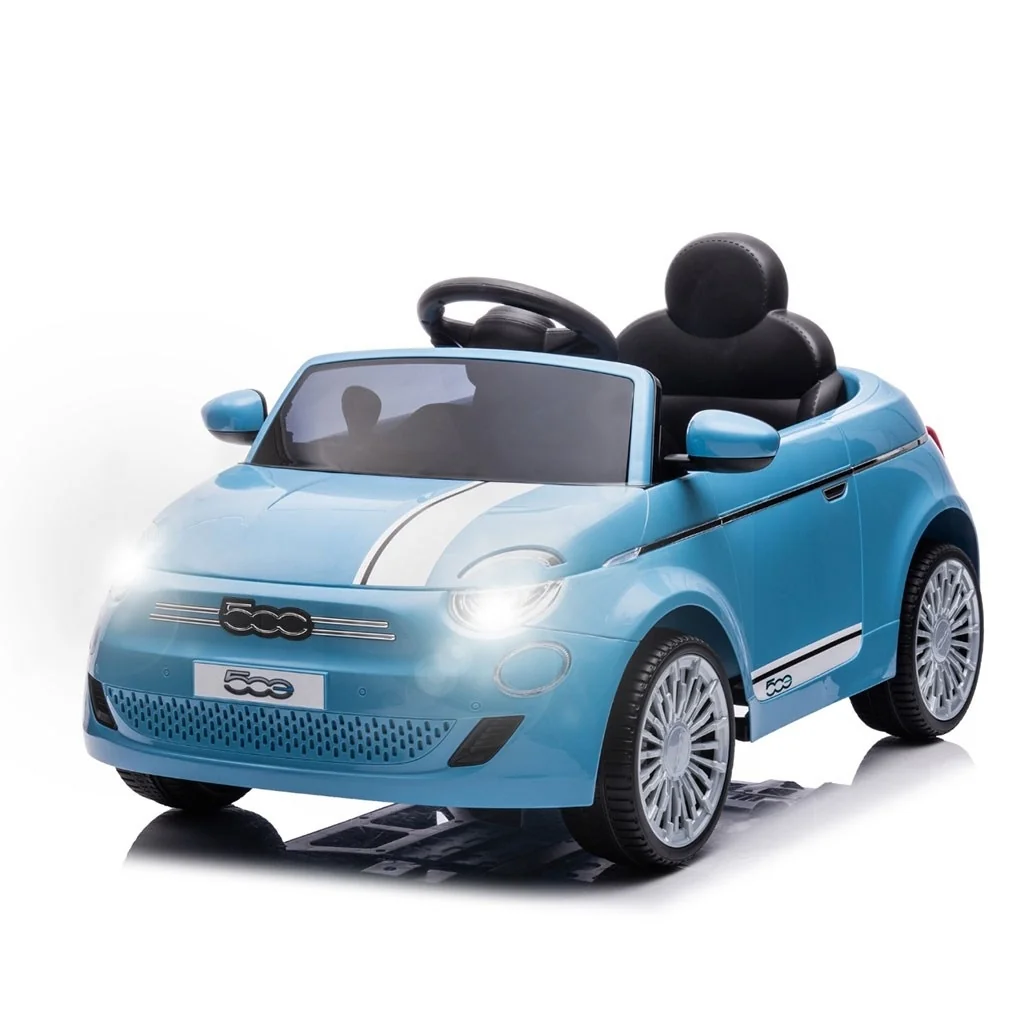 Elektrické autíčko Milly Mally Fiat 500e modré , 20C56567