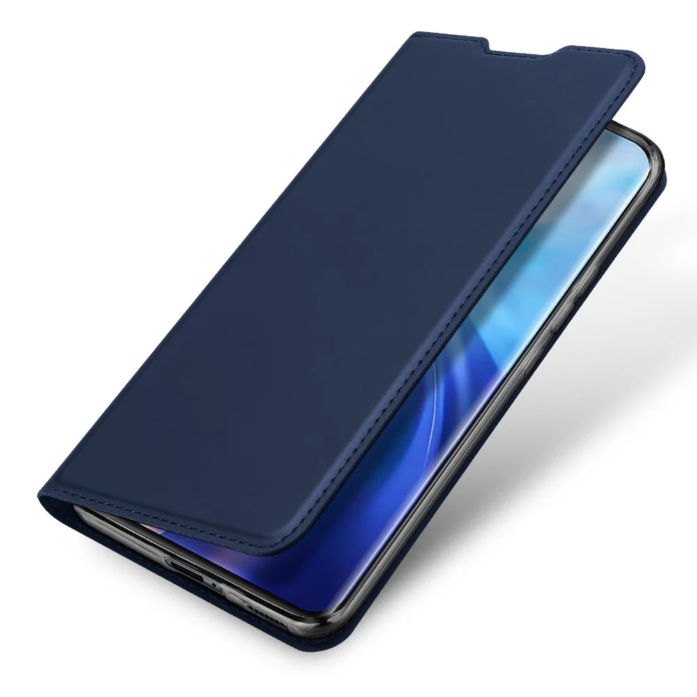 DUX DUCIS Skin Pro knižkové kožené puzdro na Xiaomi Mi 11 modré