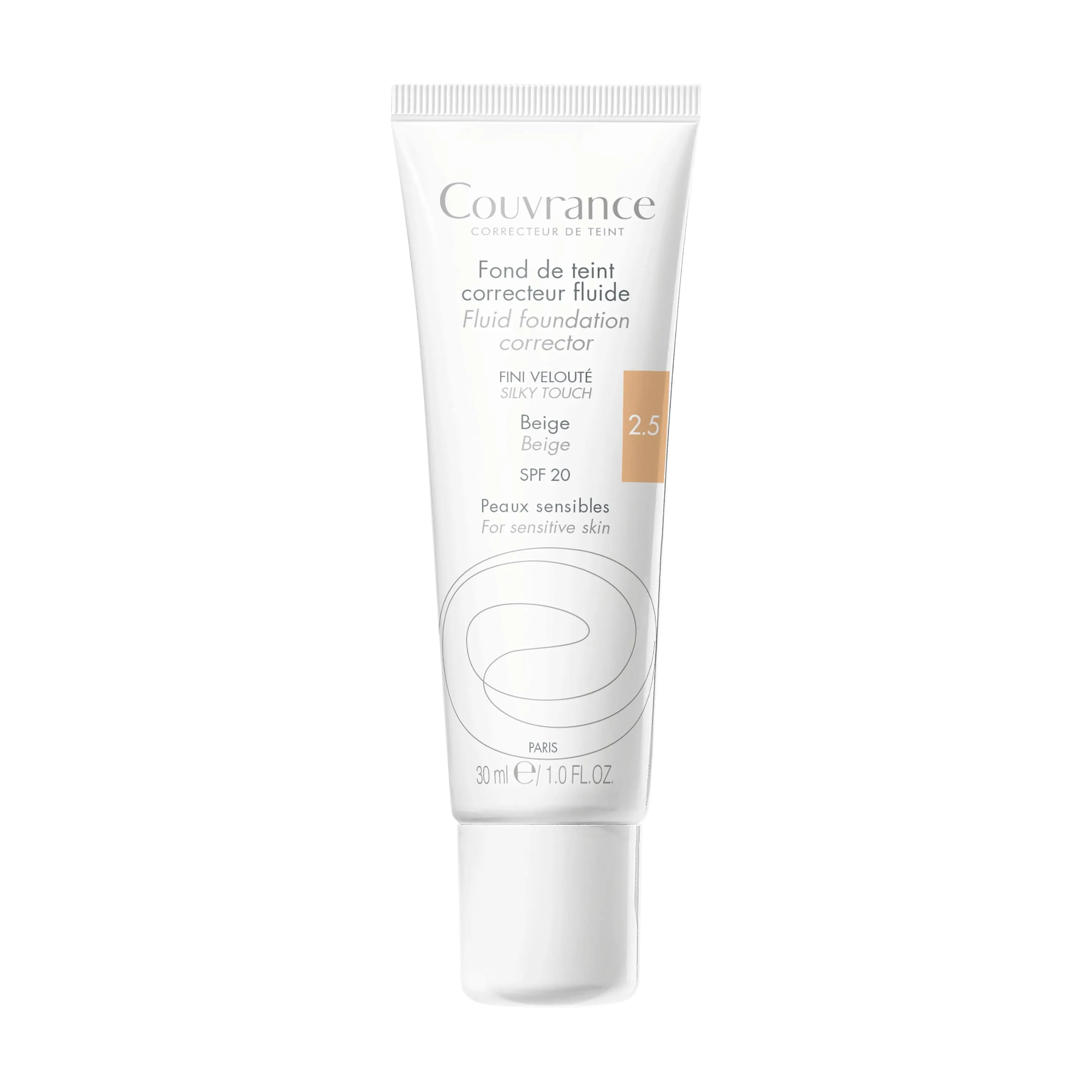 Avène Couvrance Tekutý krycí make-up SPF 20 béžový 1×30 ml, make-up s SPF 20