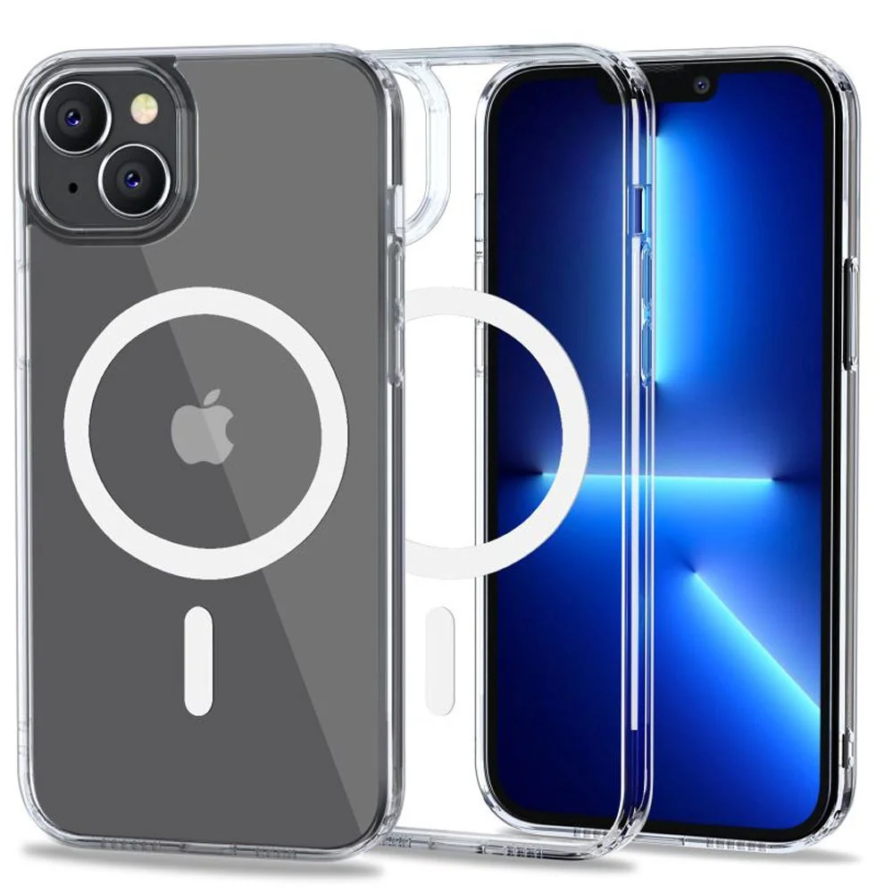 Tech-Protect FlexAir MagSafe kryt na iPhone 14, priesvitný