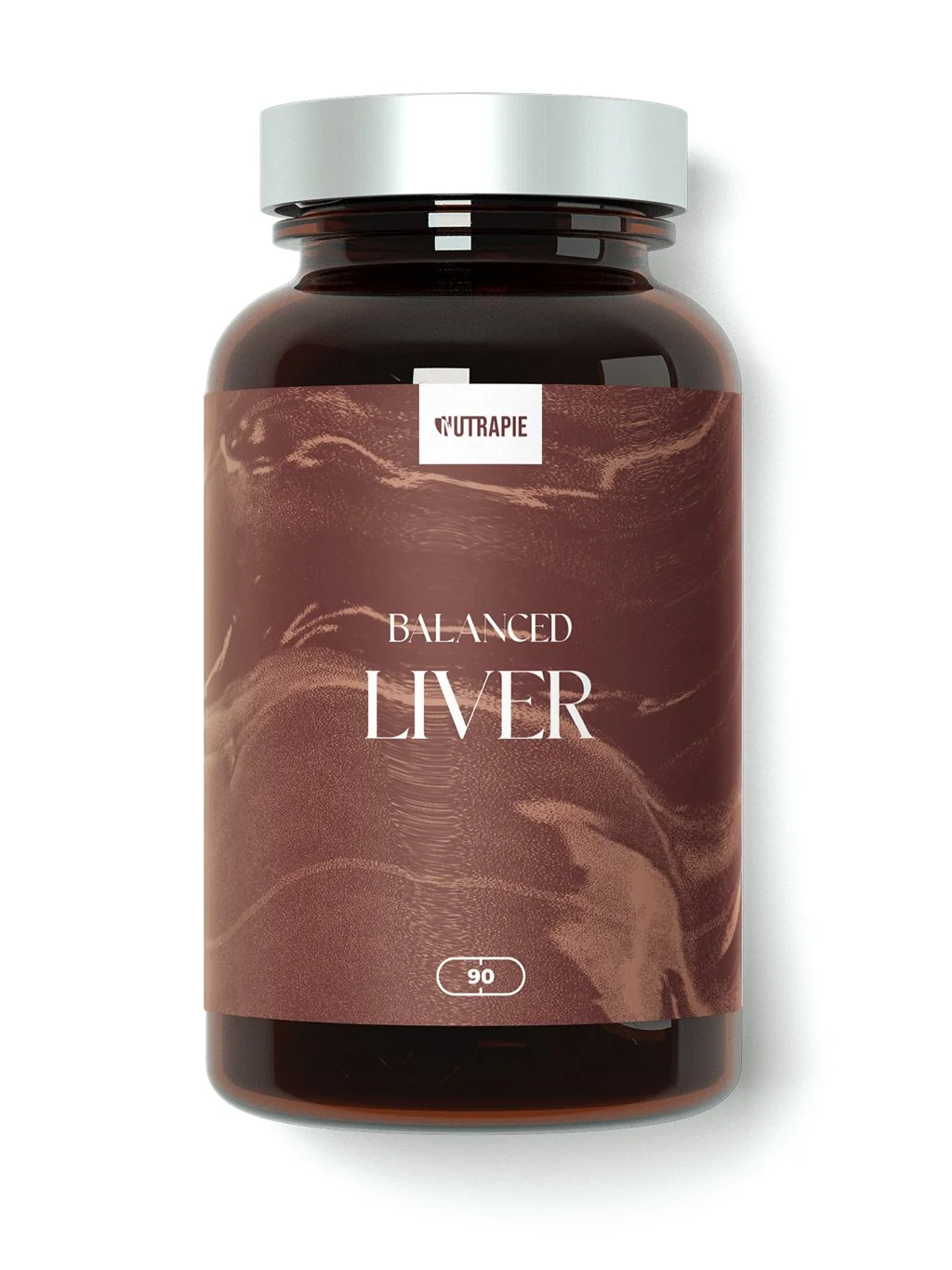 Nutrapie Balanced Liver 1×90 kapsúl, výživový doplnok na pečeň