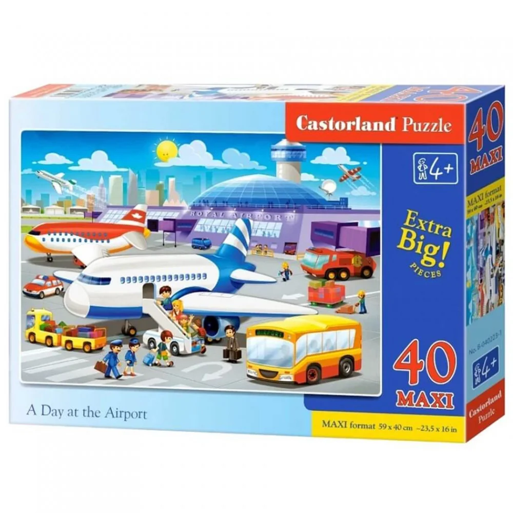 Puzzle Maxi 40 dielikov LETISKO-MOVEO