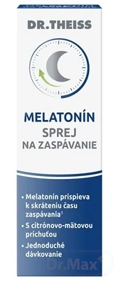 MELATONIN 30ML SPREJ NA ZASPAVANIE DR.THEISS 1×30 ml, výživový doplnok