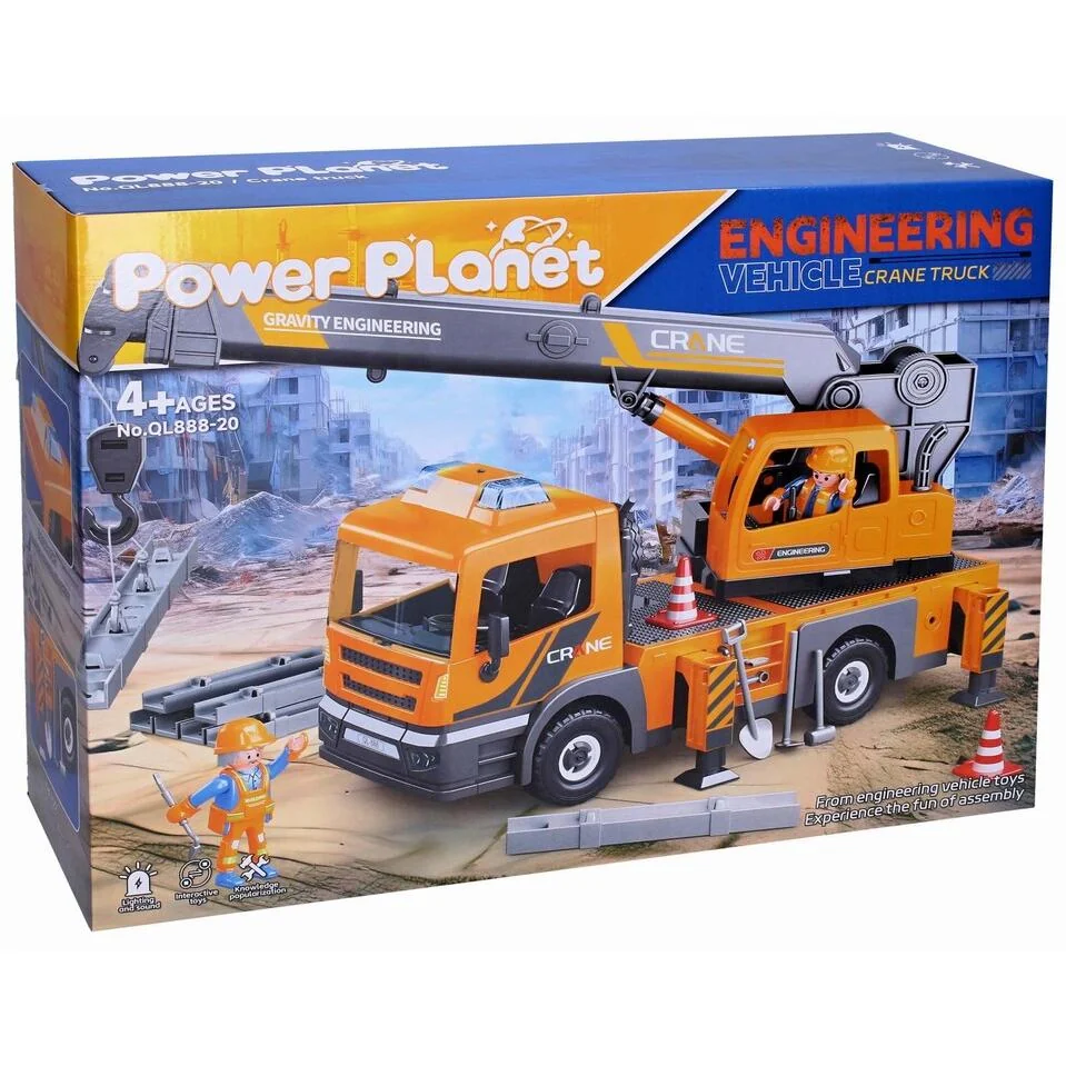 Autožeriav s efektmi 41cm