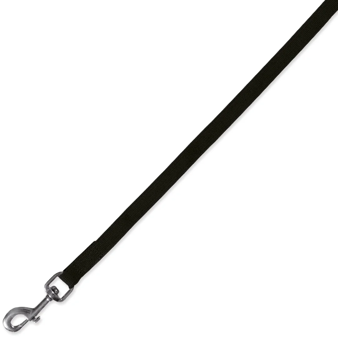 Vodítko Trixie stopovacie čierne 10mx20mm