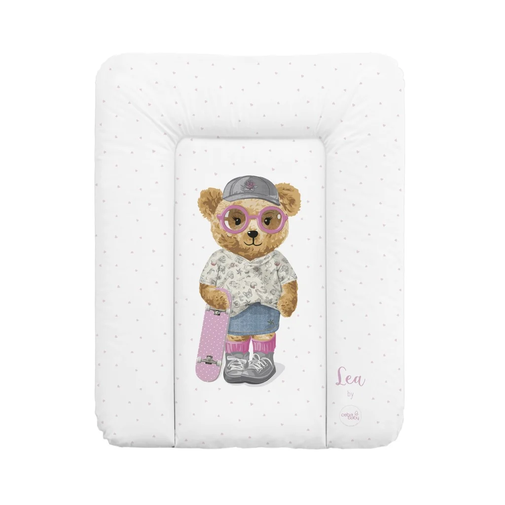 CEBA Podložka prebaľovacia mäkká (50x70) Fluffy Puffy Lea 1×1 ks