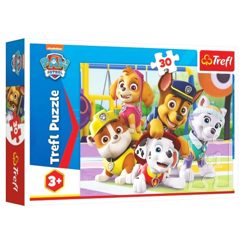 Puzzle Labková patrola Vždy včas, 30 dielikov , 36D18286