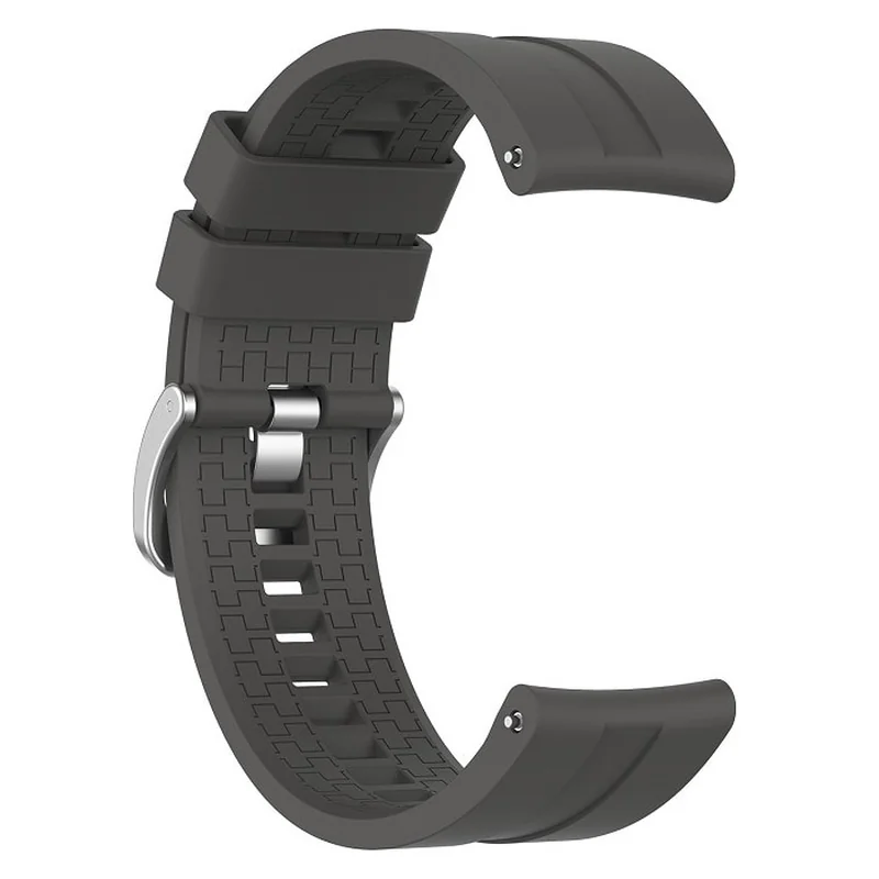 BStrap Silicone Cube remienok na Huawei Watch GT 42mm dark gray