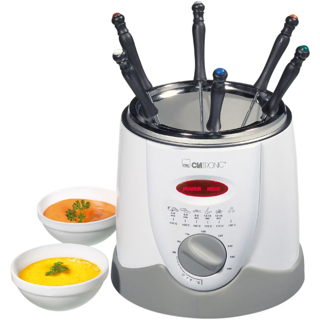 Clatronic FFR 2916 mini fritéza a fondue 2 v 1, 1 l