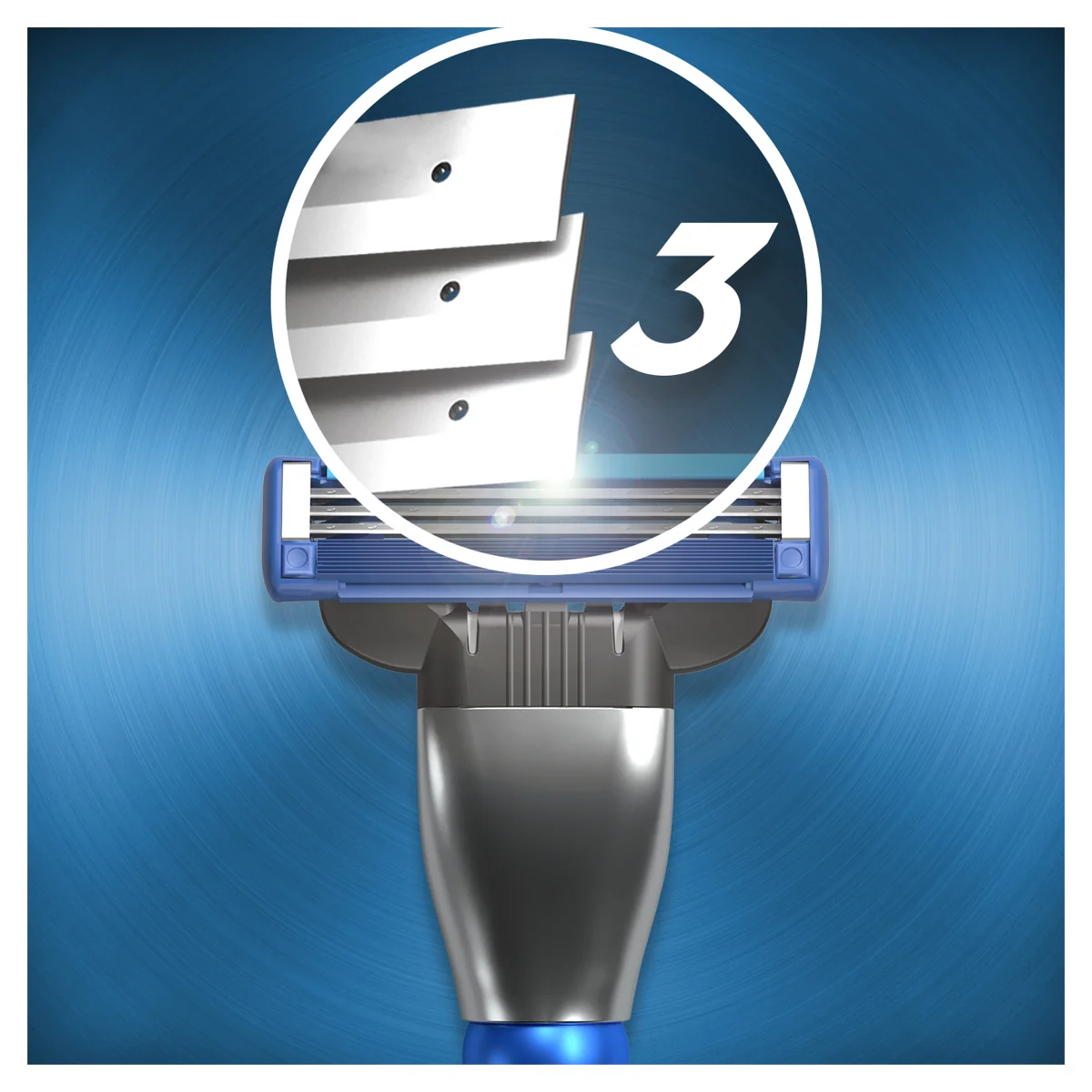 Gillette Mach3 Turbo 3D 5 NH 1×1 set