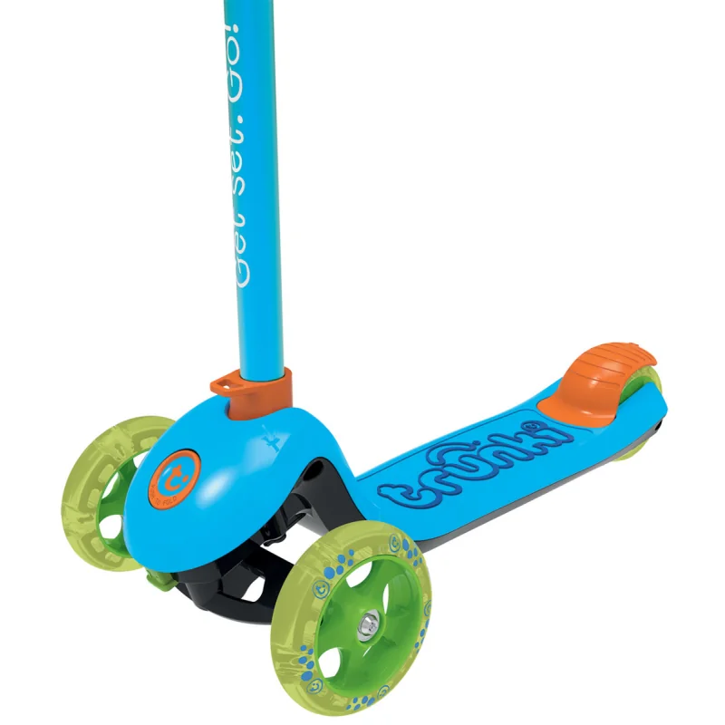Trunki skladacia detská trojkolesová kolobežka malá, modrá