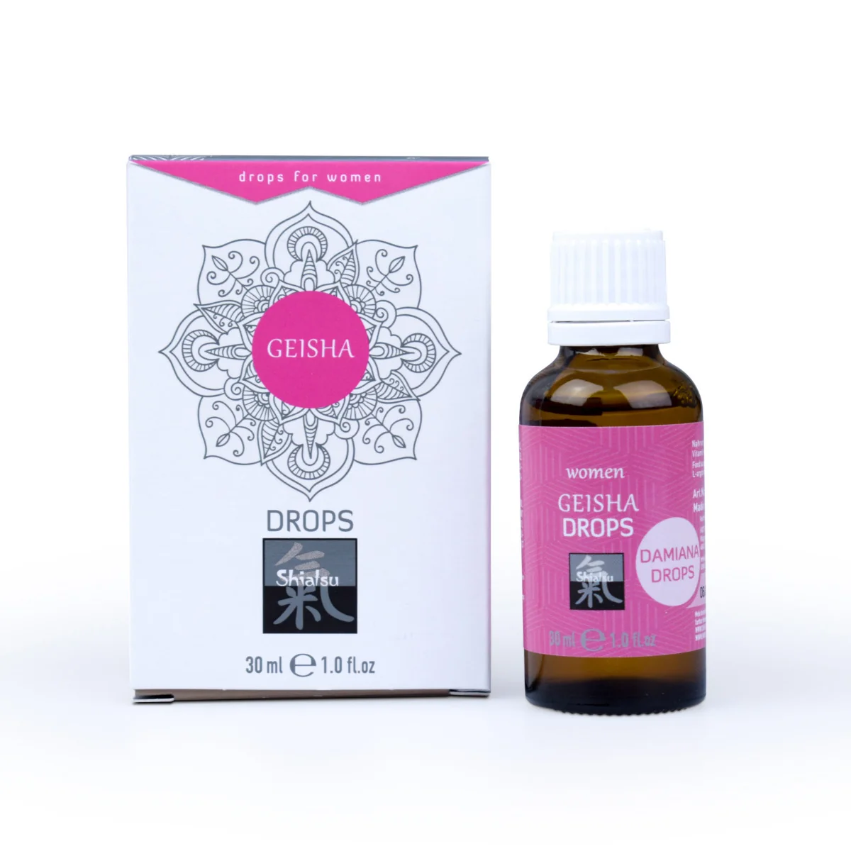 Hot Afrodiziakálne kvapky Geisha Drops 1×30 ml, afrodiziakálne kvapky