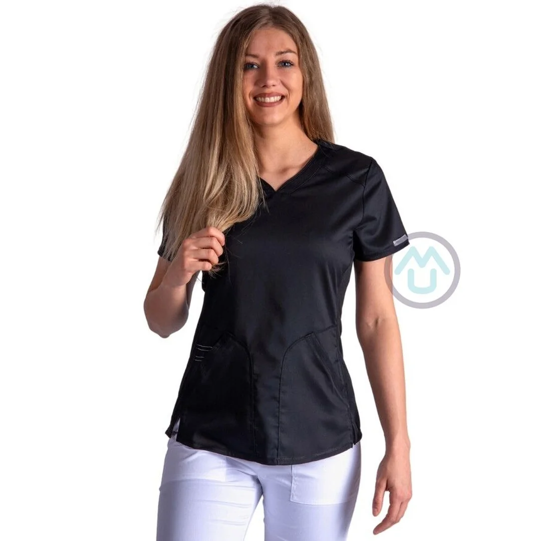 Dámska zdravotnícka blúza Cherokee Revolution ACTIVE STYLING - čierna XS