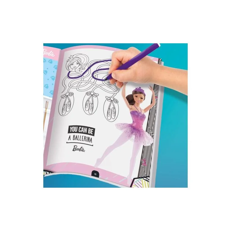 Lisciani Barbie Sport návrhársky set s fľašou