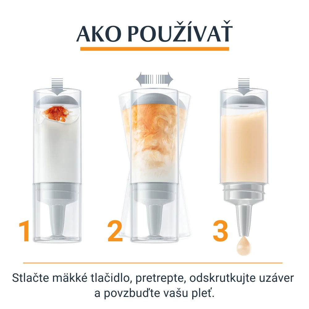 Eucerin HYALURON-FILLER 3x EFFECT Vitamin C booster 1×7,5 ml, po 7 dňoch viditeľný výsledok