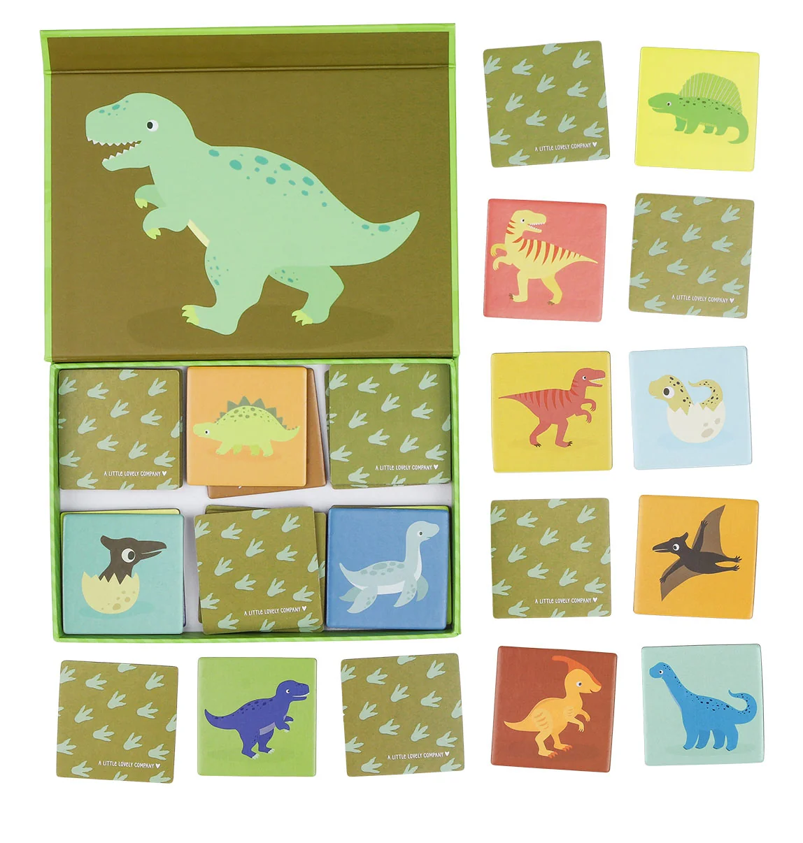 A Little Lovely Company - pexeso – dinosaury