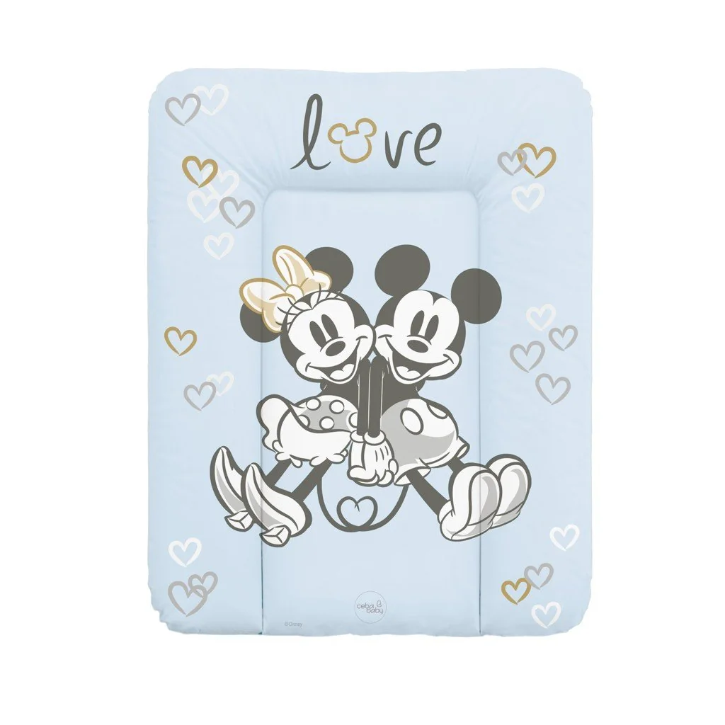 Podložka prebaľovacia mäkká na komodu (50x70) Disney Minnie & Mickey Blue