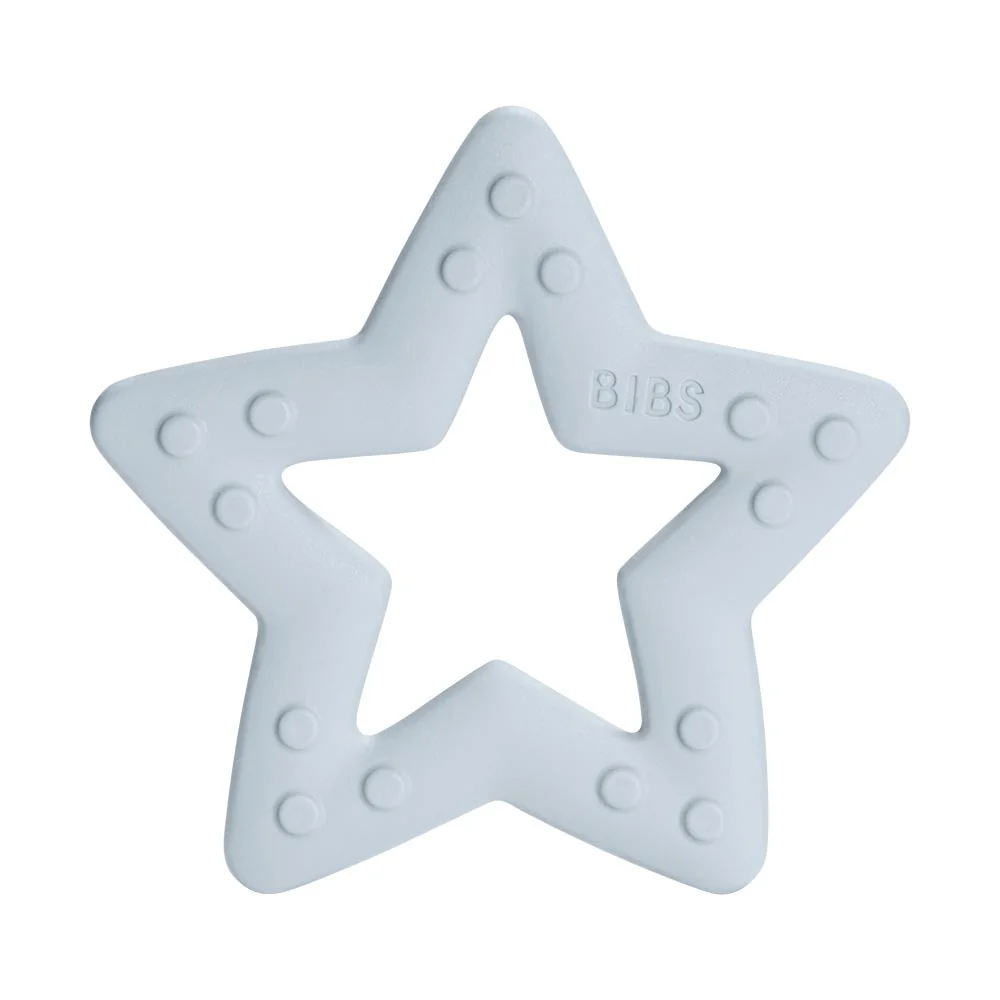BIBS Baby Bitie hryzátko - Star Baby Blue Star - Baby Blue